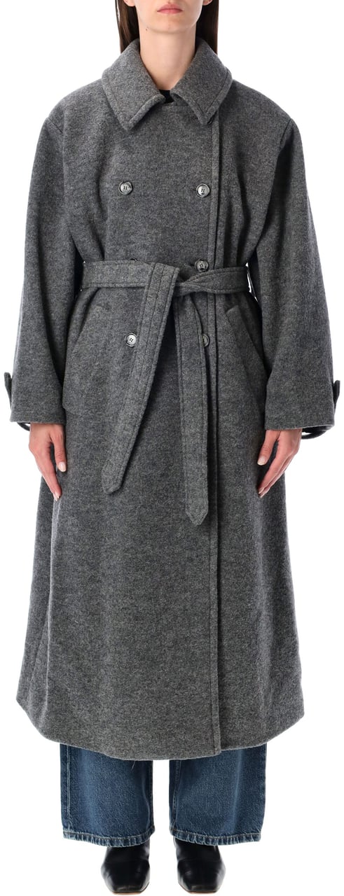A.P.C. Lea Coat Heater Grey Grijs