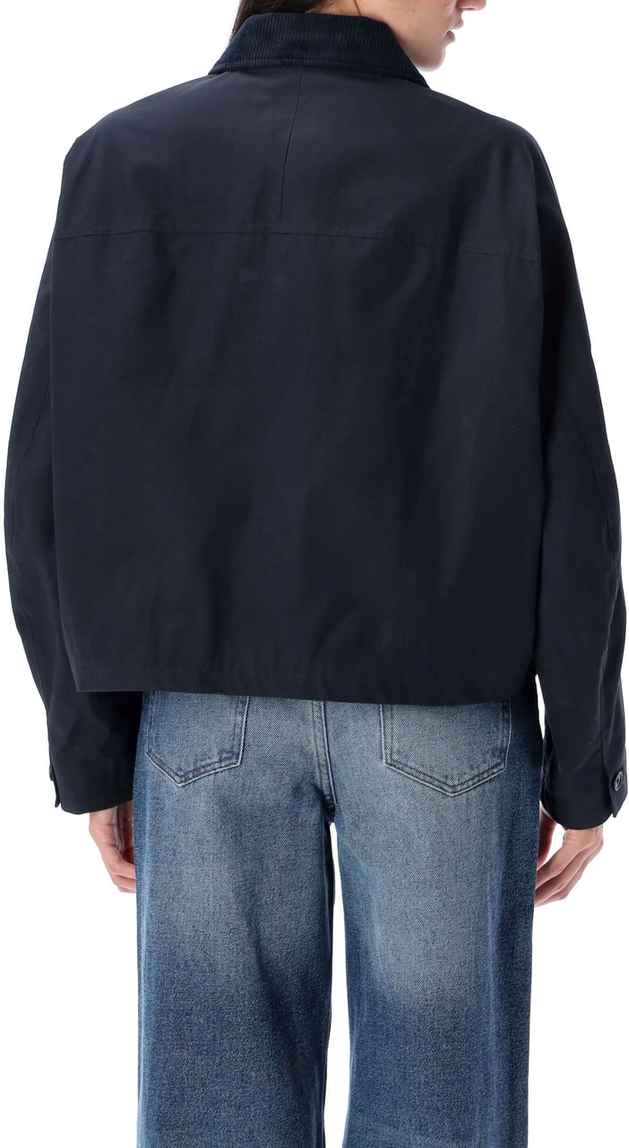 A.P.C. Becca Cropped Jacket Blu Blauw