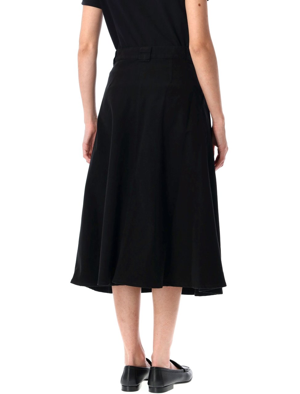 A.P.C. Laurie Midi Skirt Nero Zwart