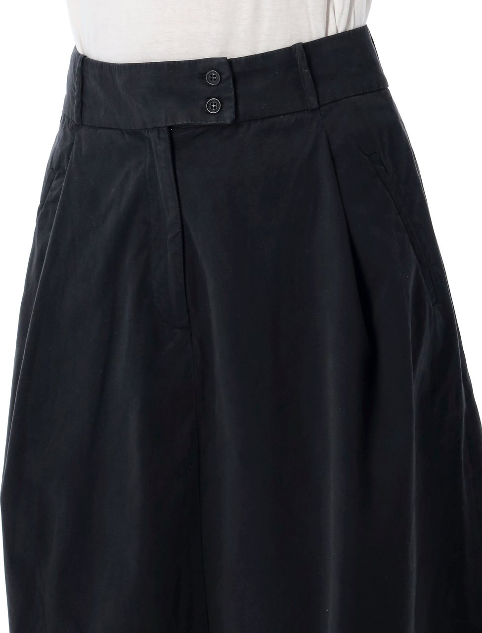 A.P.C. Deborah Midi Skirt Nero Zwart