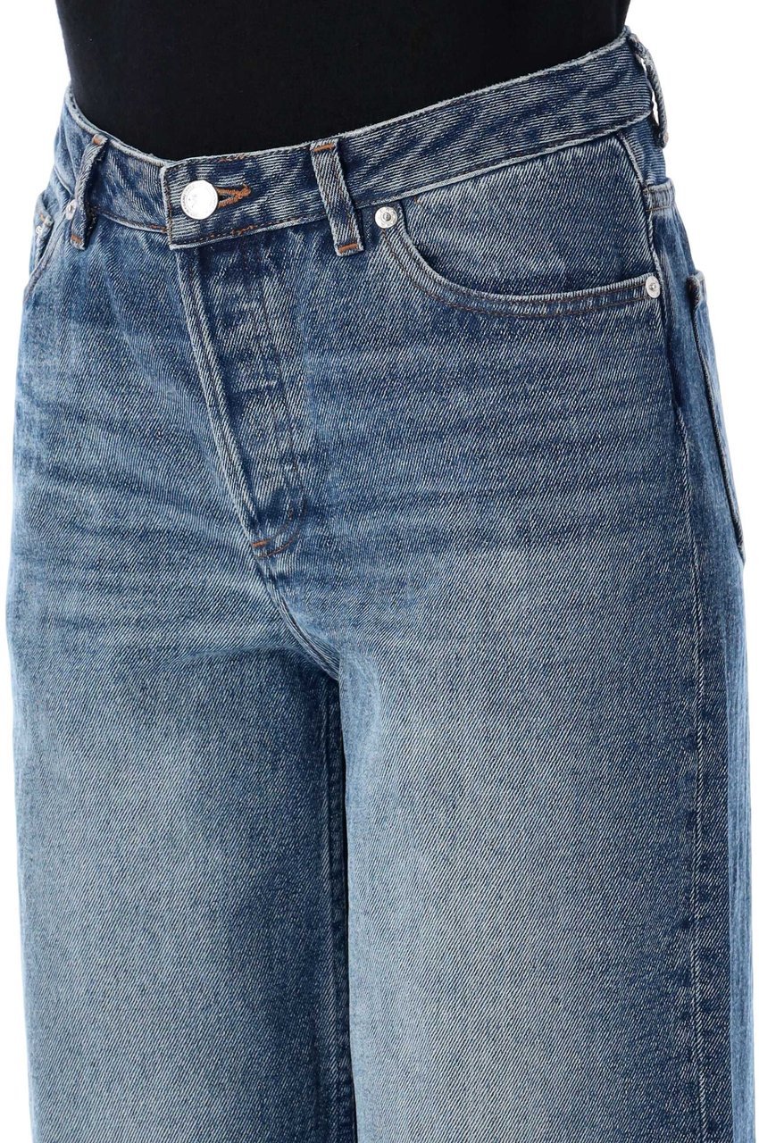 A.P.C. Elisabeth Denim Washed Indigo Blauw