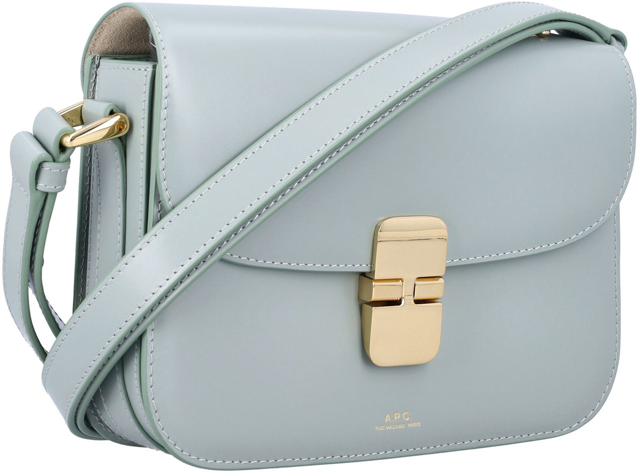 A.P.C. Sac Grace Small Cloud Blue Blauw