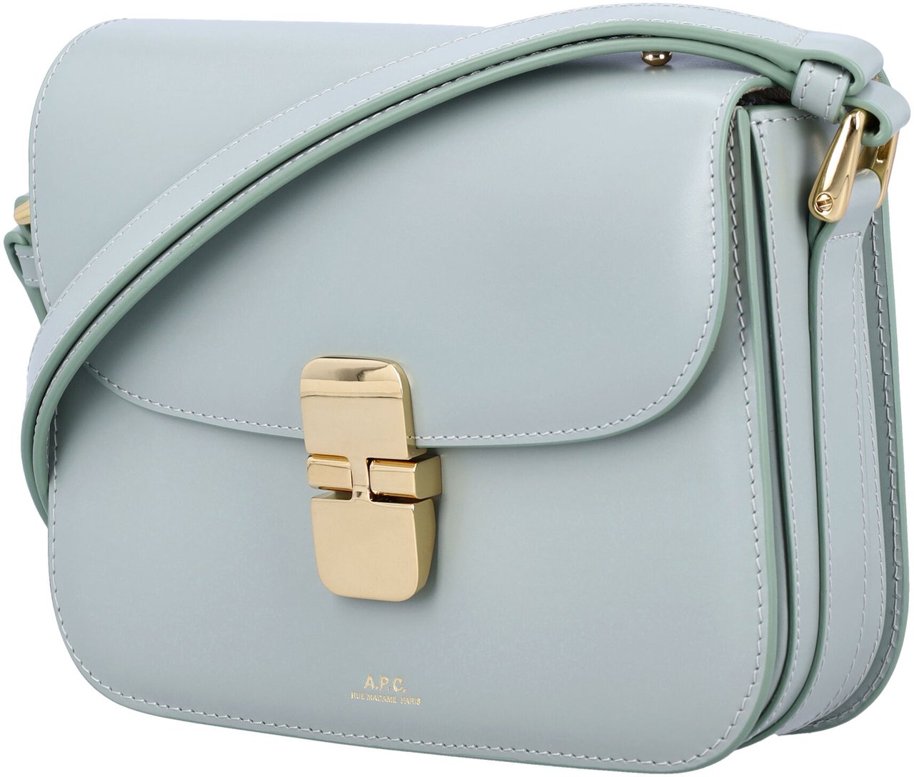 A.P.C. Sac Grace Small Cloud Blue Blauw