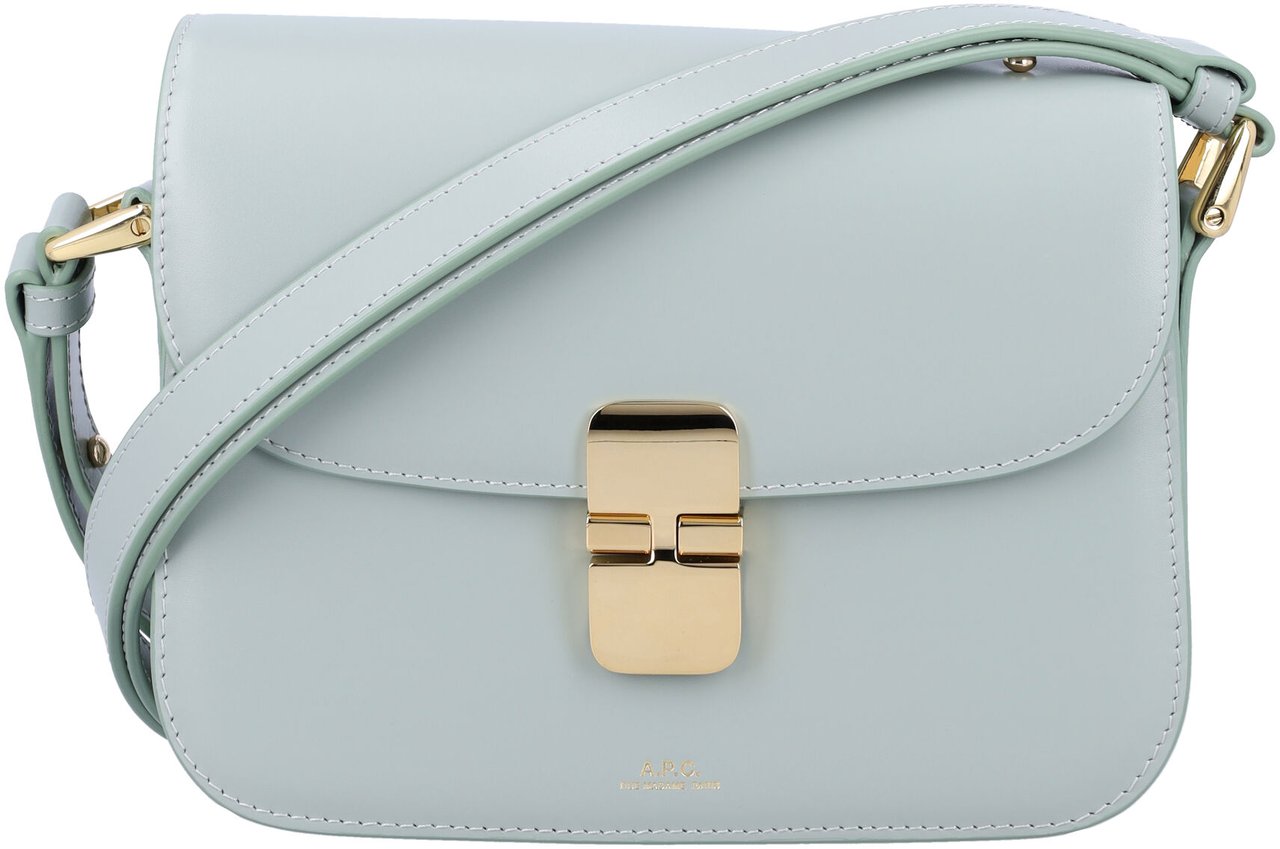 A.P.C. Sac Grace Small Cloud Blue Blauw