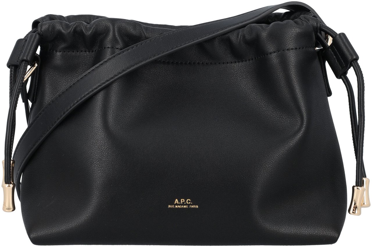 A.P.C. Sac Ninon Mini Nero Zwart