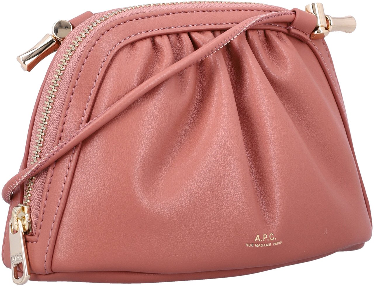 A.P.C. Bourse Ninon Small Dark Pink Roze
