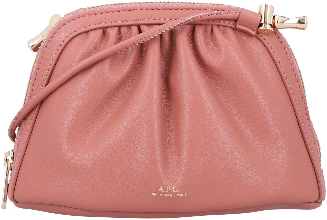 A.P.C. Bourse Ninon Small Dark Pink Roze