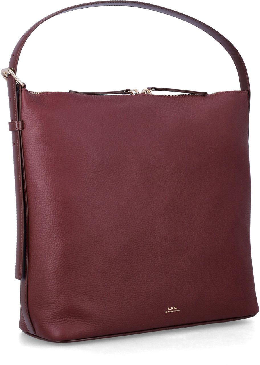 A.P.C. Sac Vera Wine Maroon