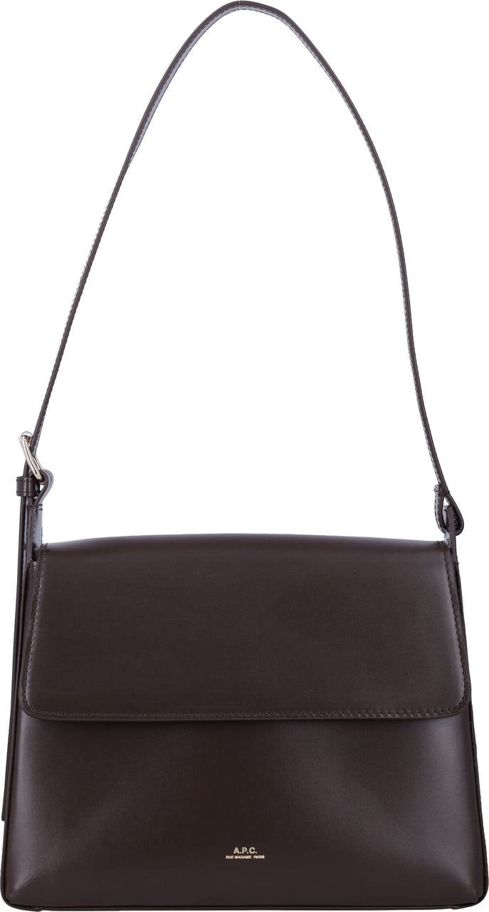 A.P.C. Sac Virginie Flap Brownie Bruin