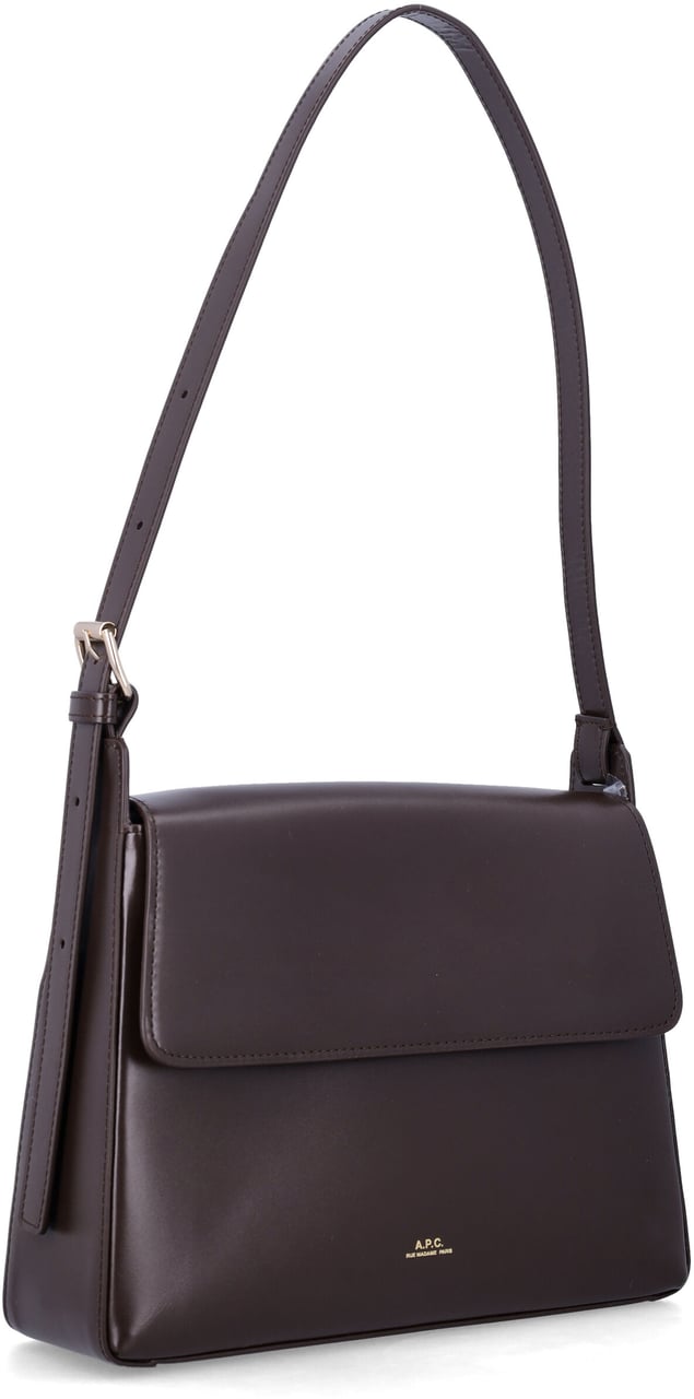 A.P.C. Sac Virginie Flap Brownie Bruin