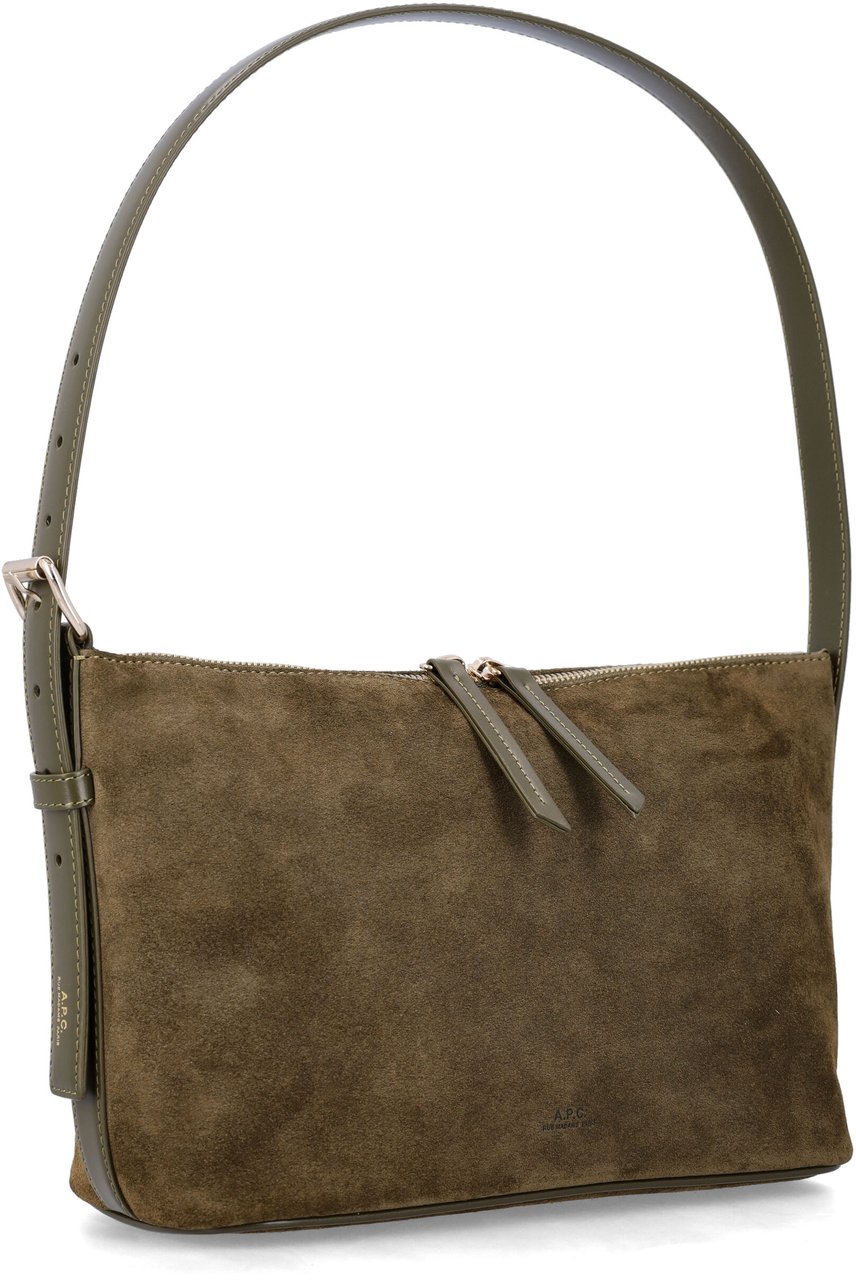 A.P.C. Sac Vera Shoulder Dark Khaki Bruin