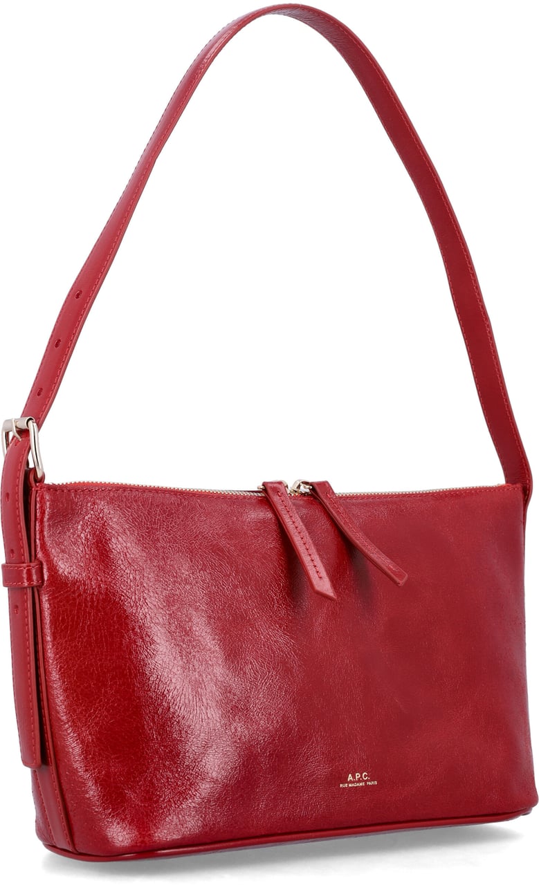 A.P.C. Sac Vera Shoulder Rosso Rood
