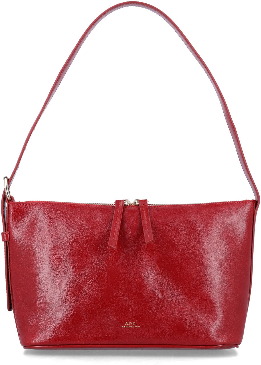 A.P.C. Sac Vera Shoulder Rosso Rood