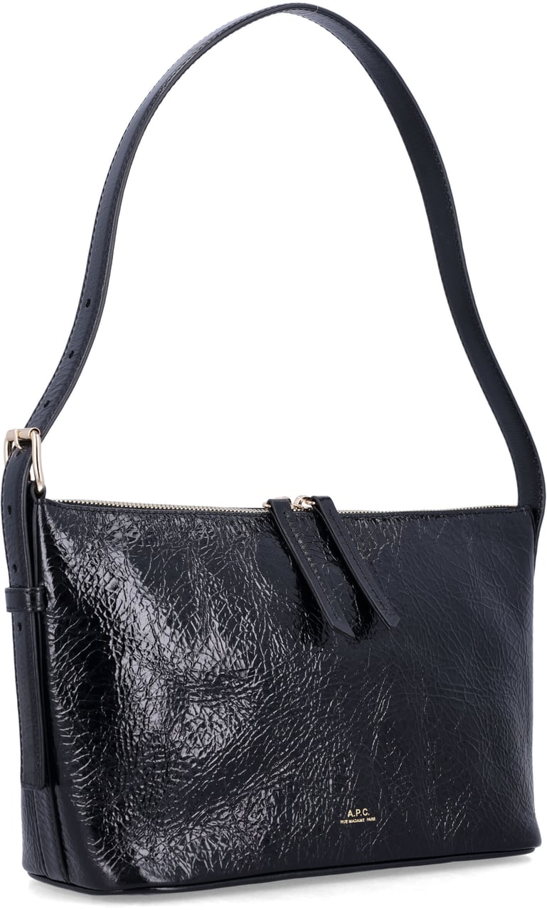 A.P.C. Sac Vera Shoulder Nero Zwart