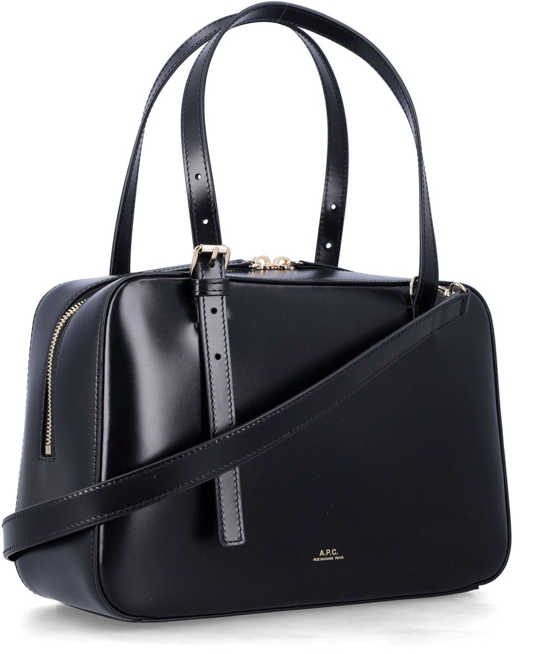 A.P.C. Sac Virginie Box Nero Zwart