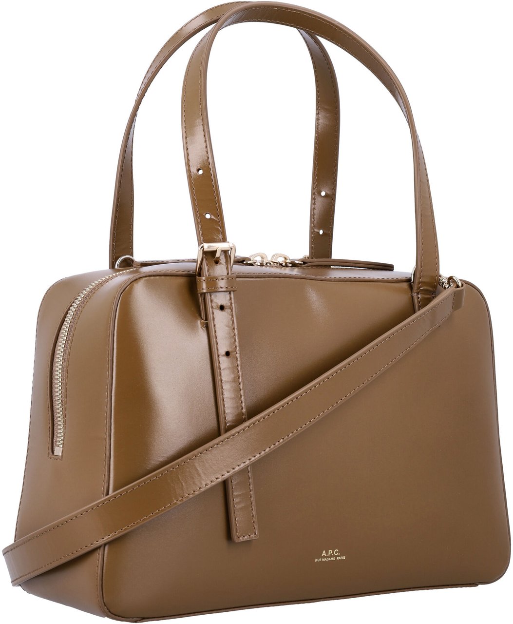 A.P.C. Sac Virgine Box Terre Taupe