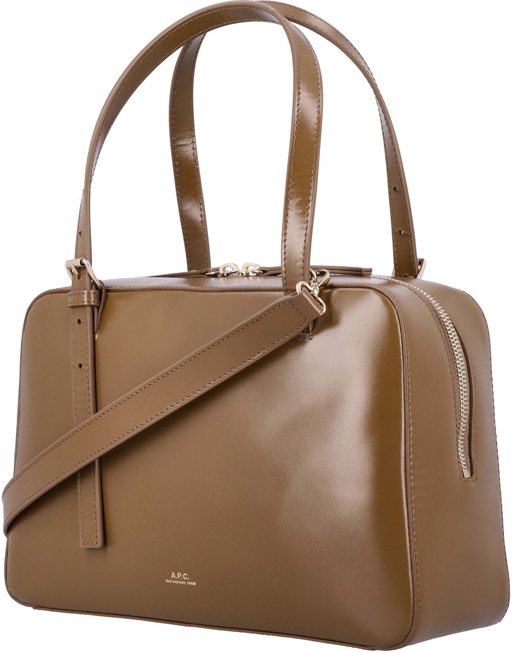 A.P.C. Sac Virgine Box Terre Taupe
