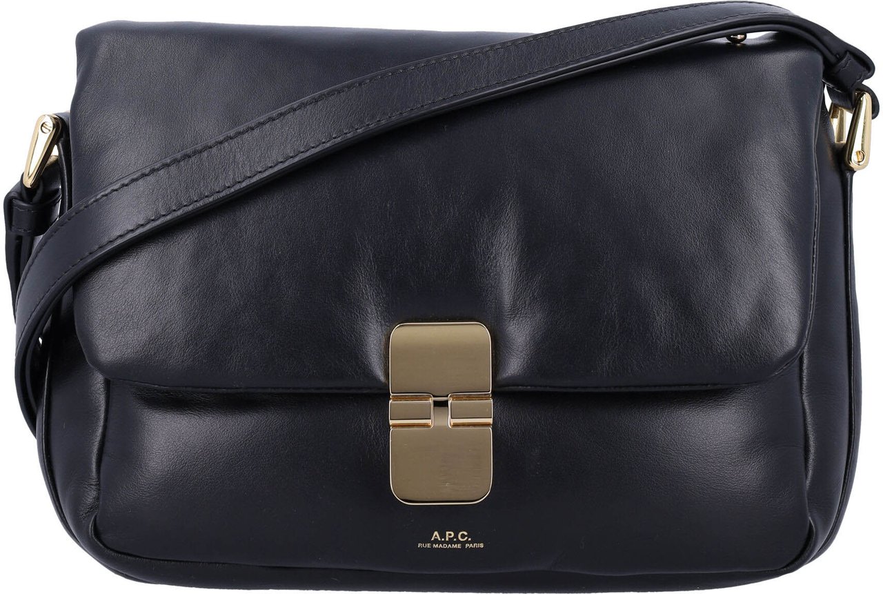 A.P.C. Sac Grace Soft Nero Zwart