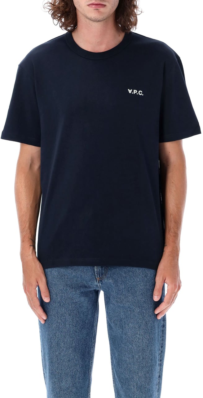 A.P.C. Boxy Petit Vpc Blu Blauw