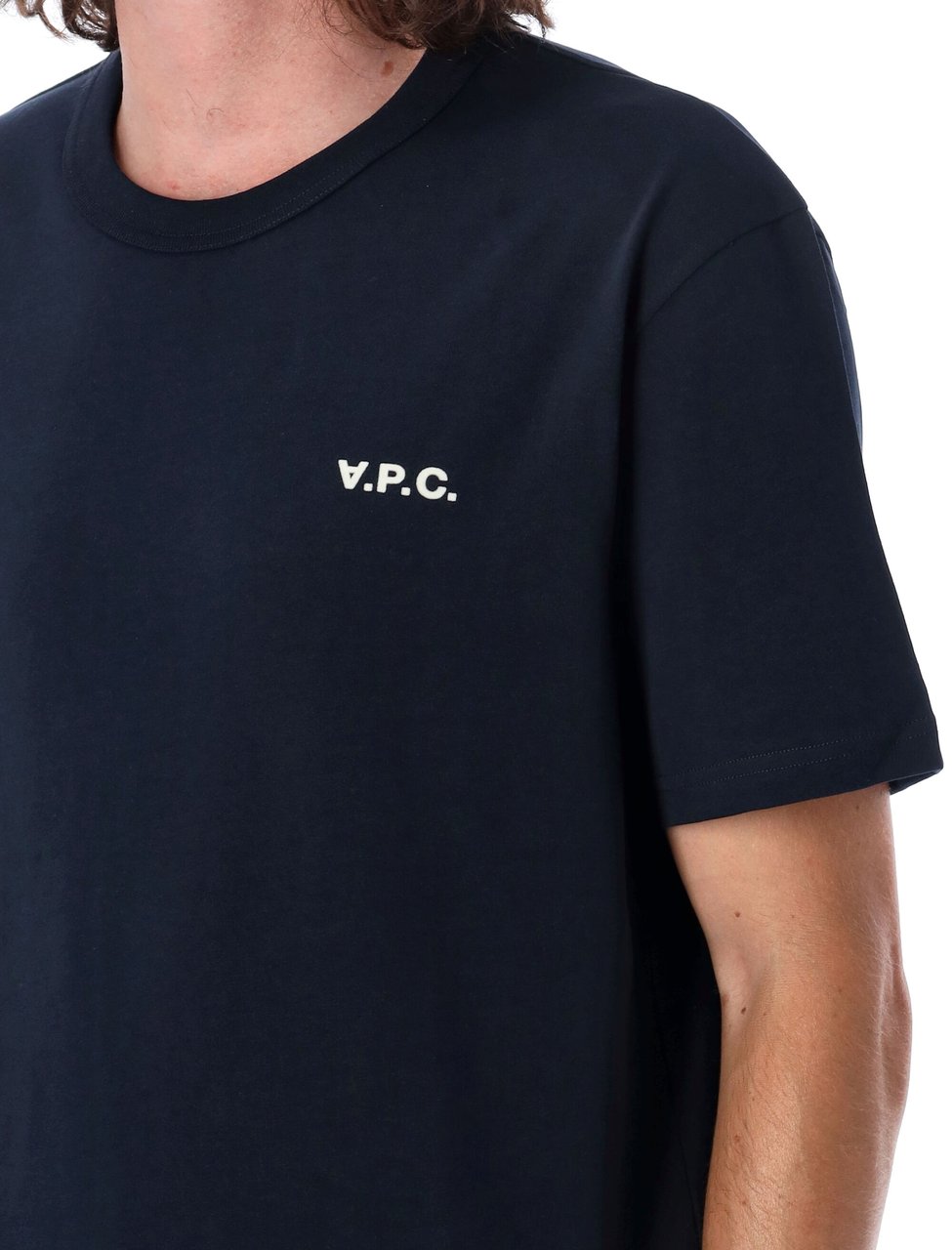 A.P.C. Boxy Petit Vpc Blu Blauw