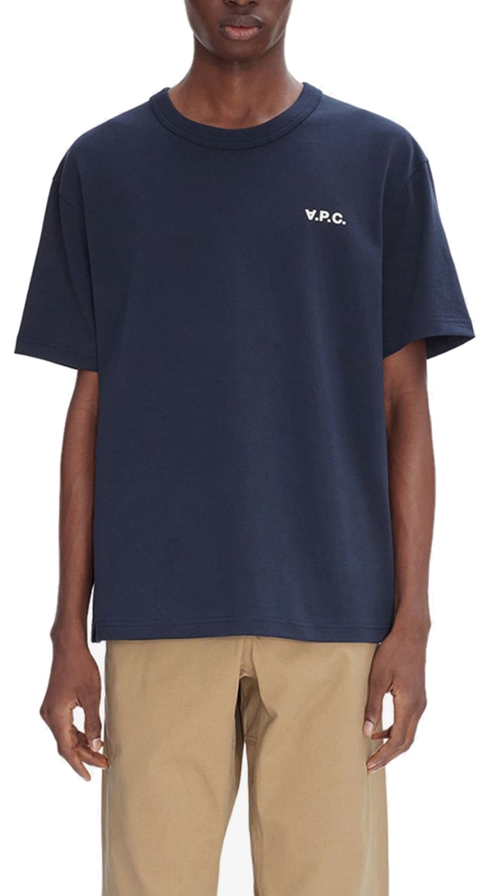 A.P.C. t shirt boxy petit vpc Zwart