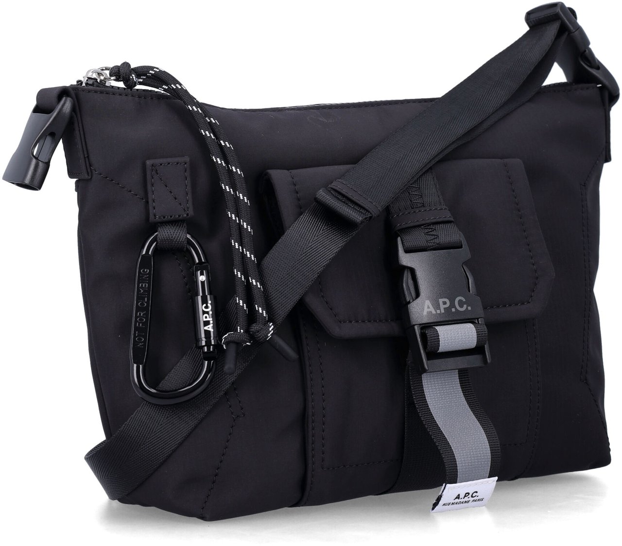 A.P.C. Besace Treck Nero Zwart
