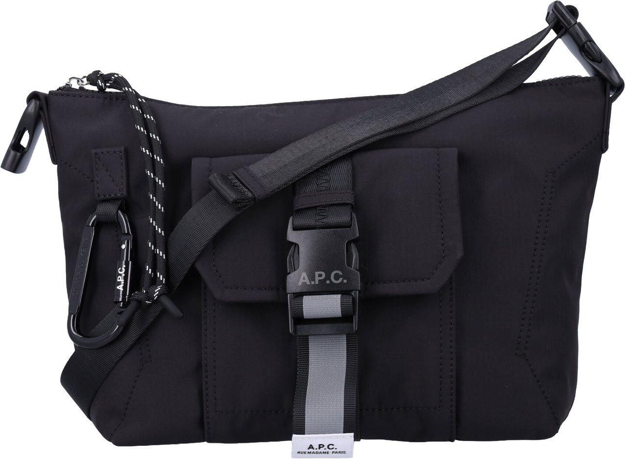 A.P.C. Besace Treck Nero Zwart