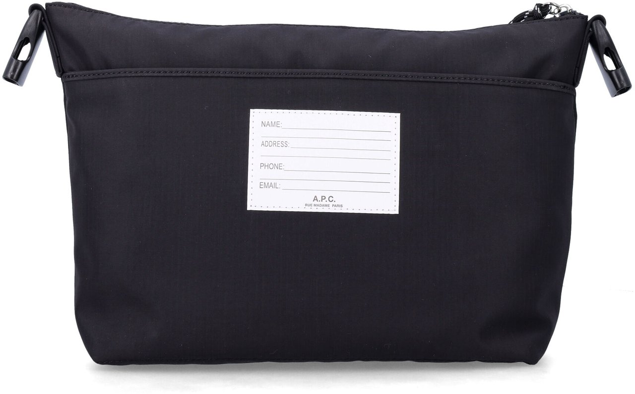 A.P.C. Besace Treck Nero Zwart