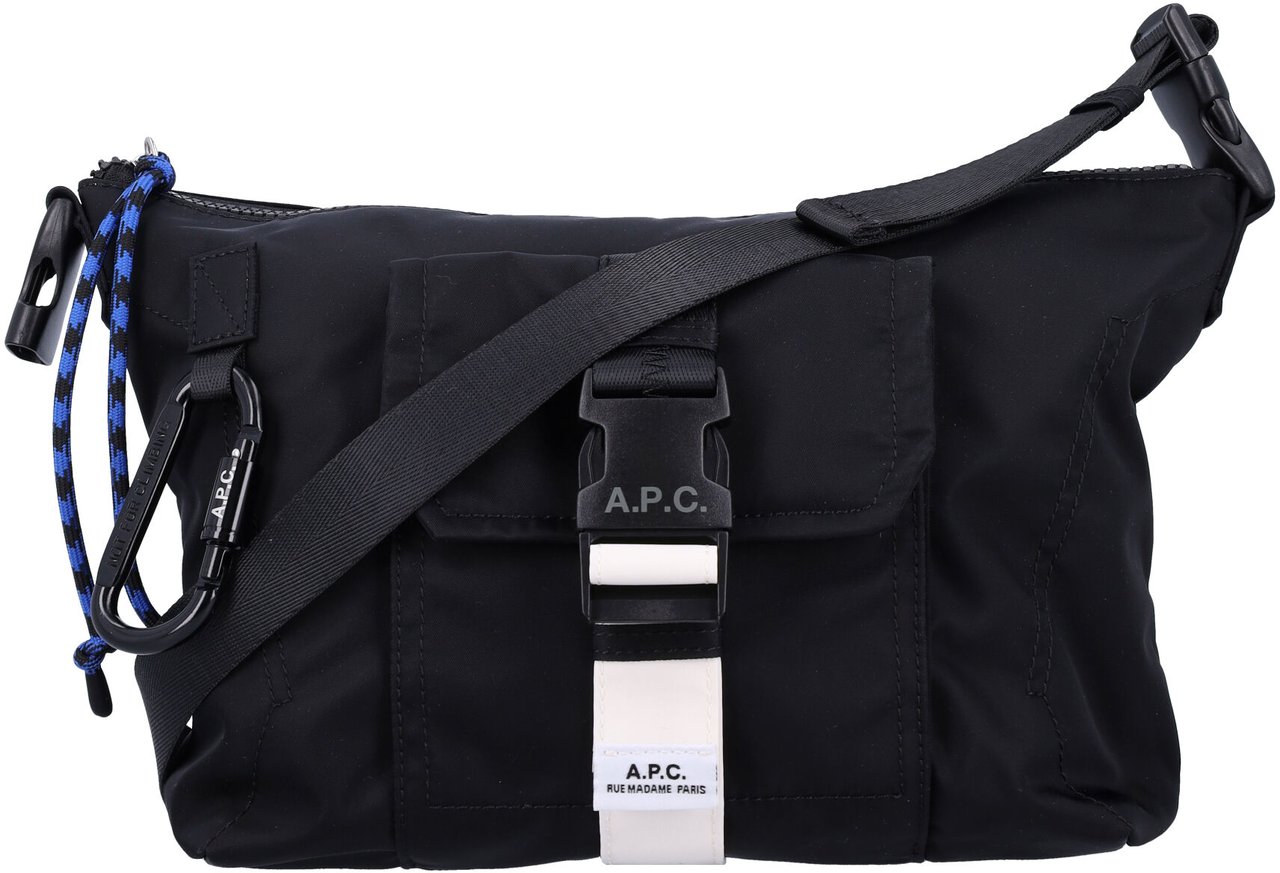 A.P.C. Besace Trek Nero Zwart