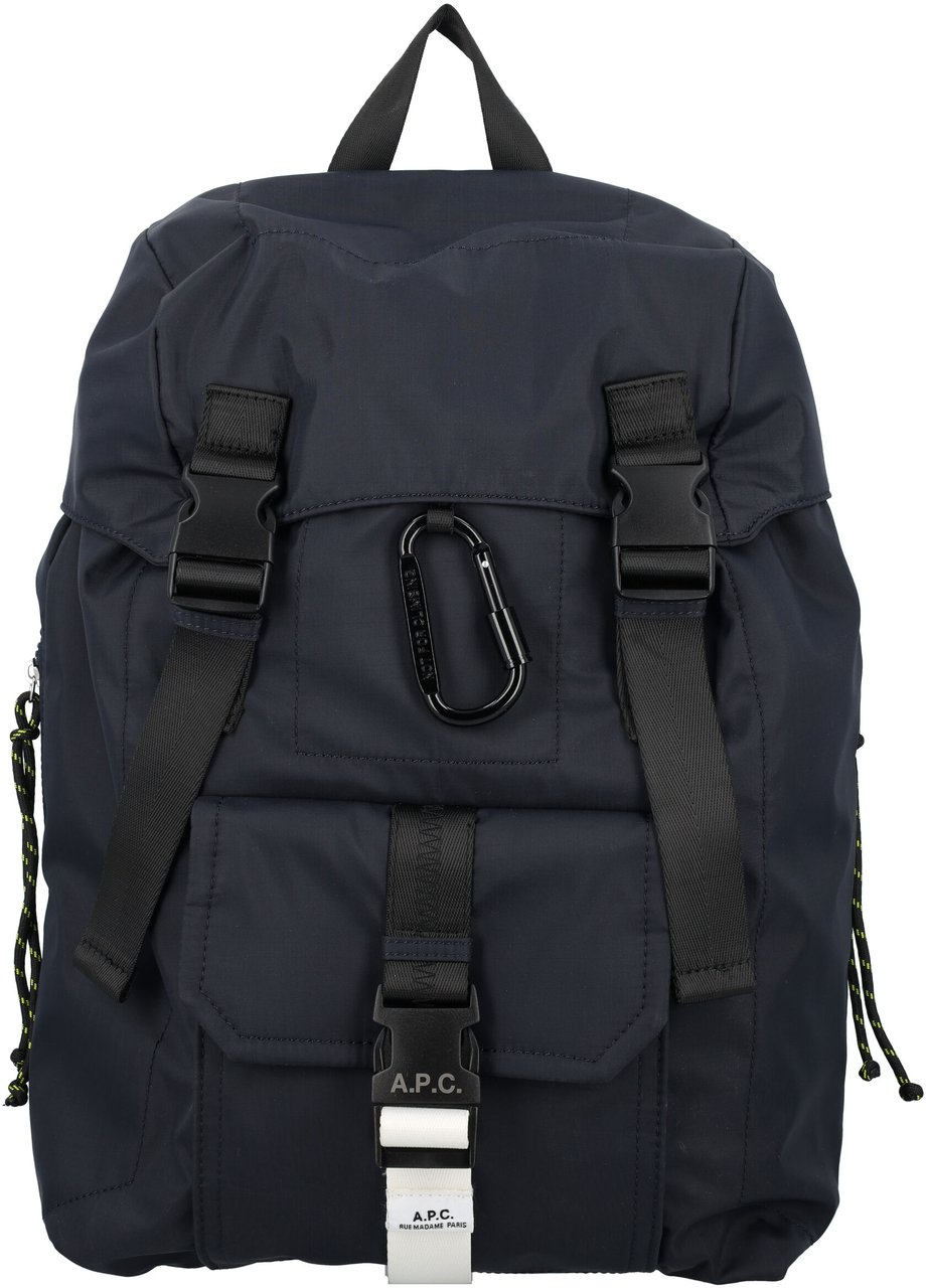A.P.C. Backpack Trek Blu Blauw