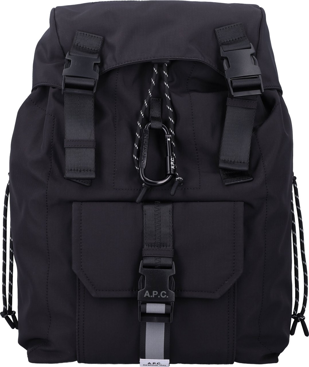 A.P.C. Backpack Treck Nero Zwart