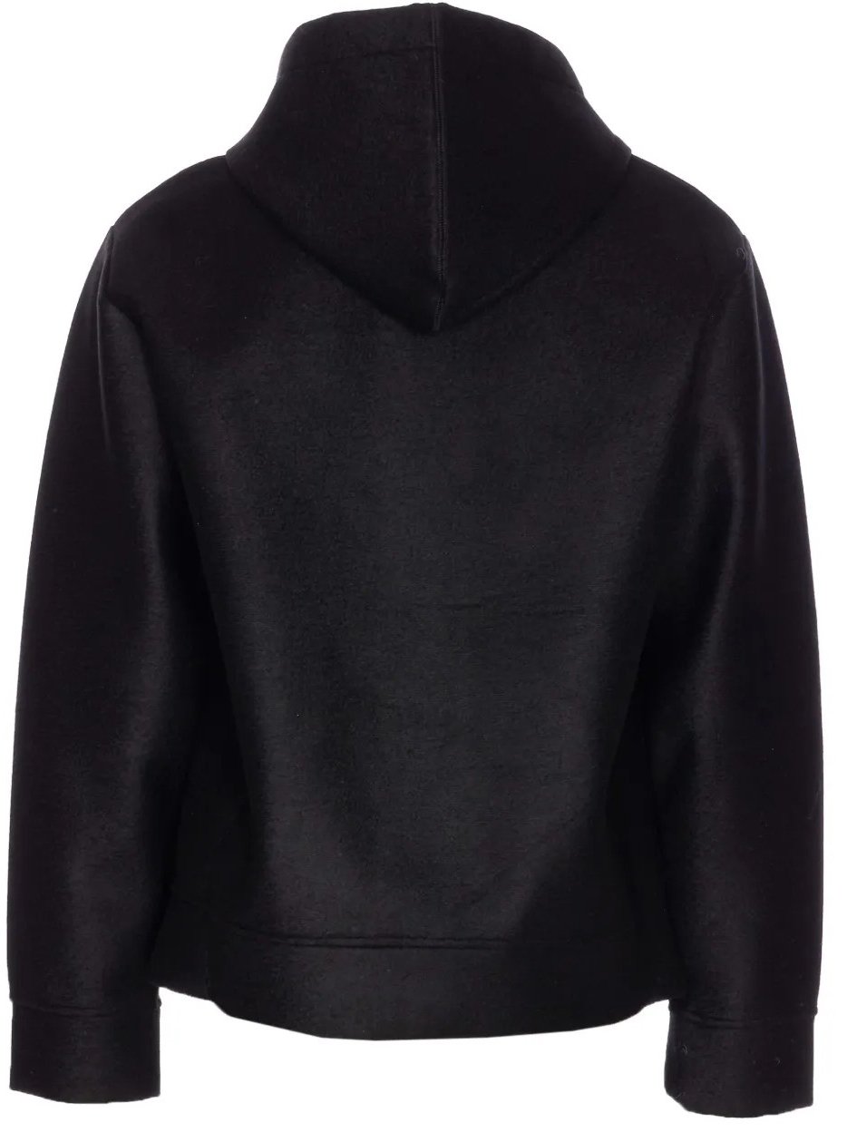 A.P.C. hoodie a fermeture zippee 2 Zwart