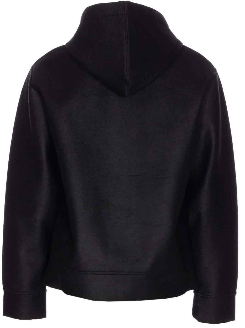 A.P.C. hoodie a fermeture zippee 2 Zwart