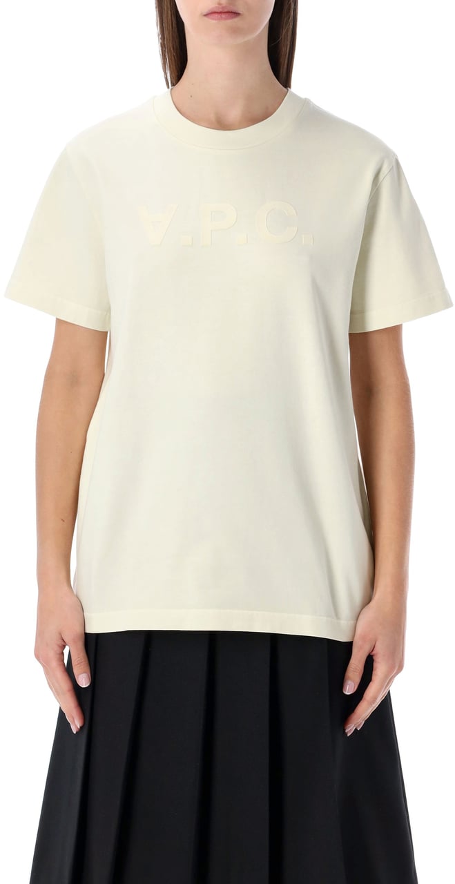 A.P.C. Tshirt Standard Grand Vpc Indigo Delave Ecru Divers