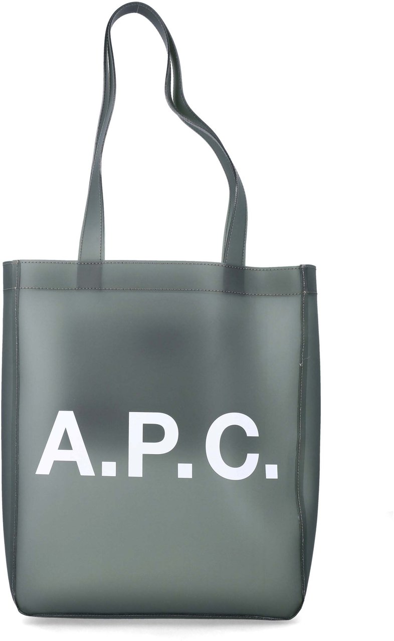 A.P.C. Tote Lou Khaki Donkergroen