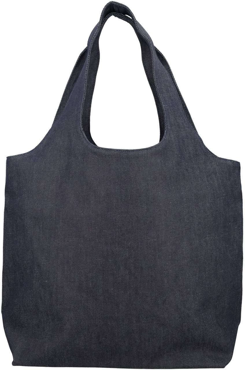 A.P.C. Tote Ninon Denim Blu Blauw