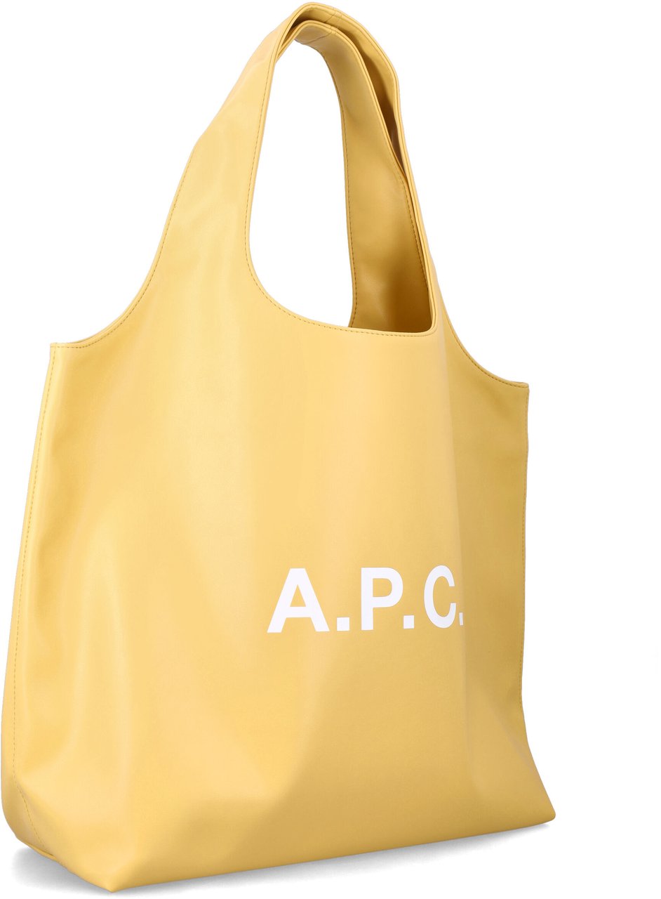 A.P.C. Tote Ninon Dark Butter Beige