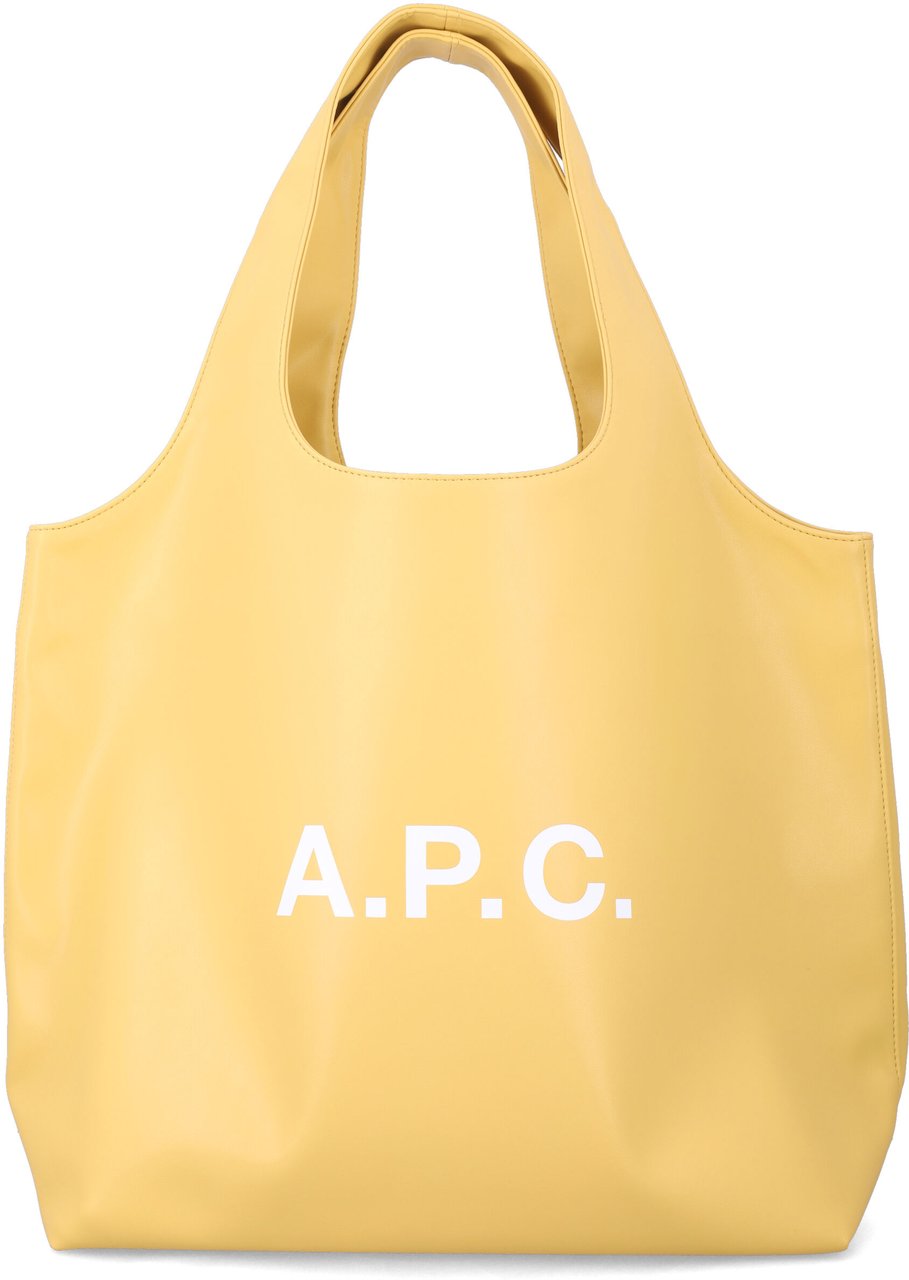 A.P.C. Tote Ninon Dark Butter Beige