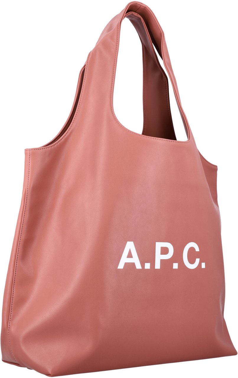 A.P.C. Tote Ninon Dark Pink Roze
