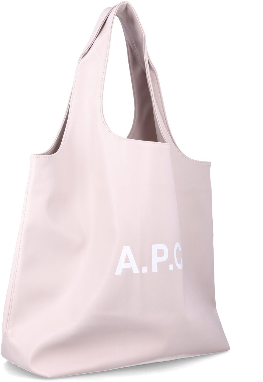 A.P.C. Tote Ninon Parma Rose Roze