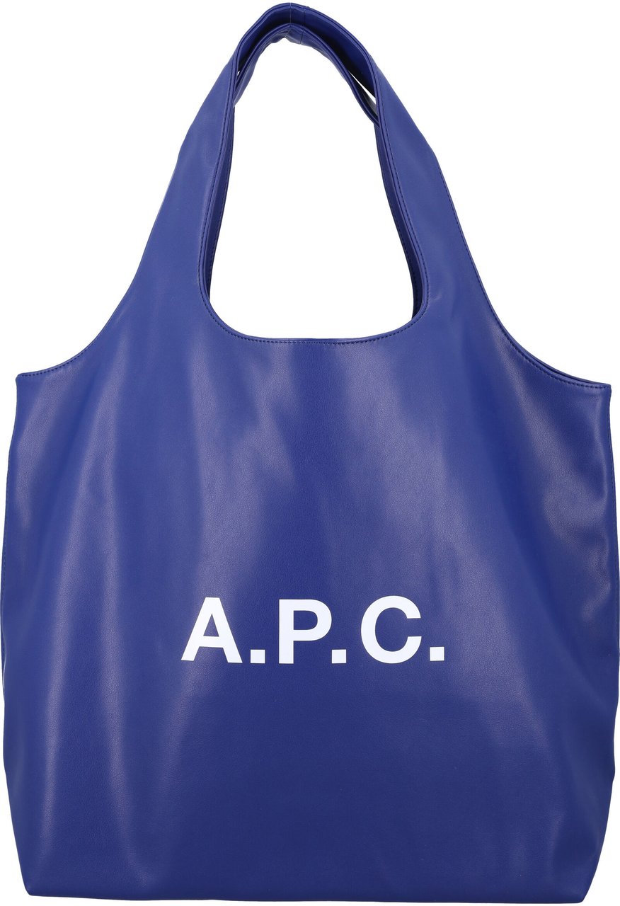 A.P.C. Tote Ninon Blu Blauw