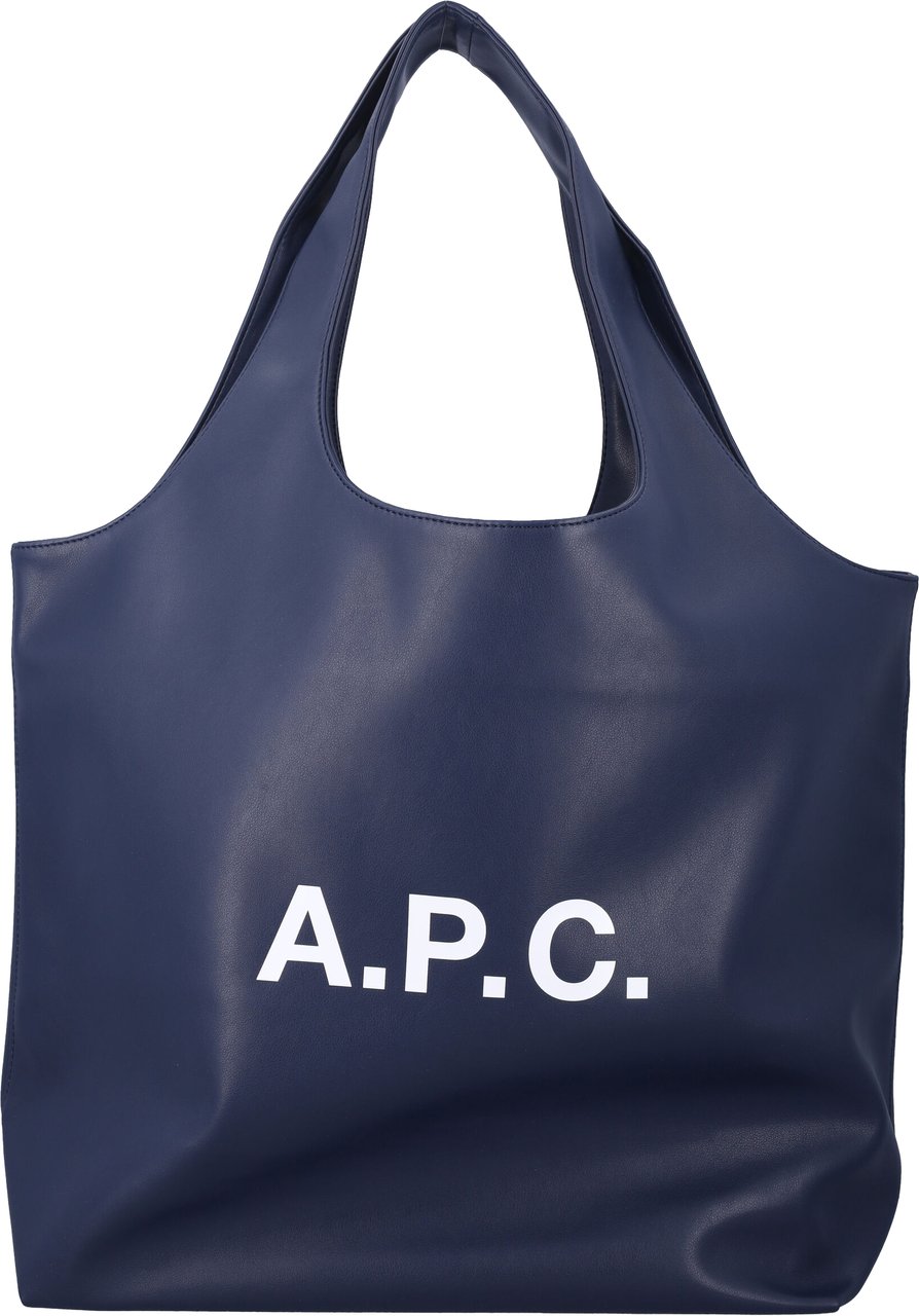 A.P.C. Tote Ninon Blu Navy