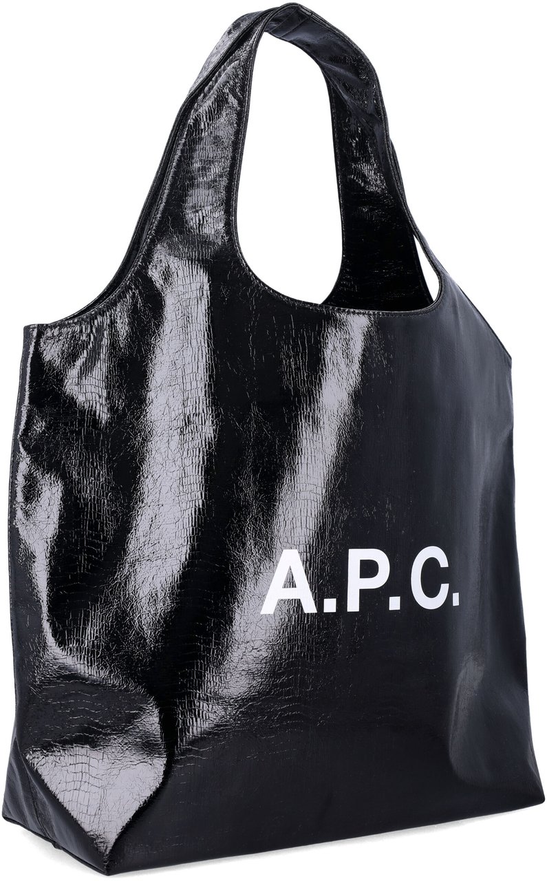 A.P.C. Tote Ninon Nero Zwart
