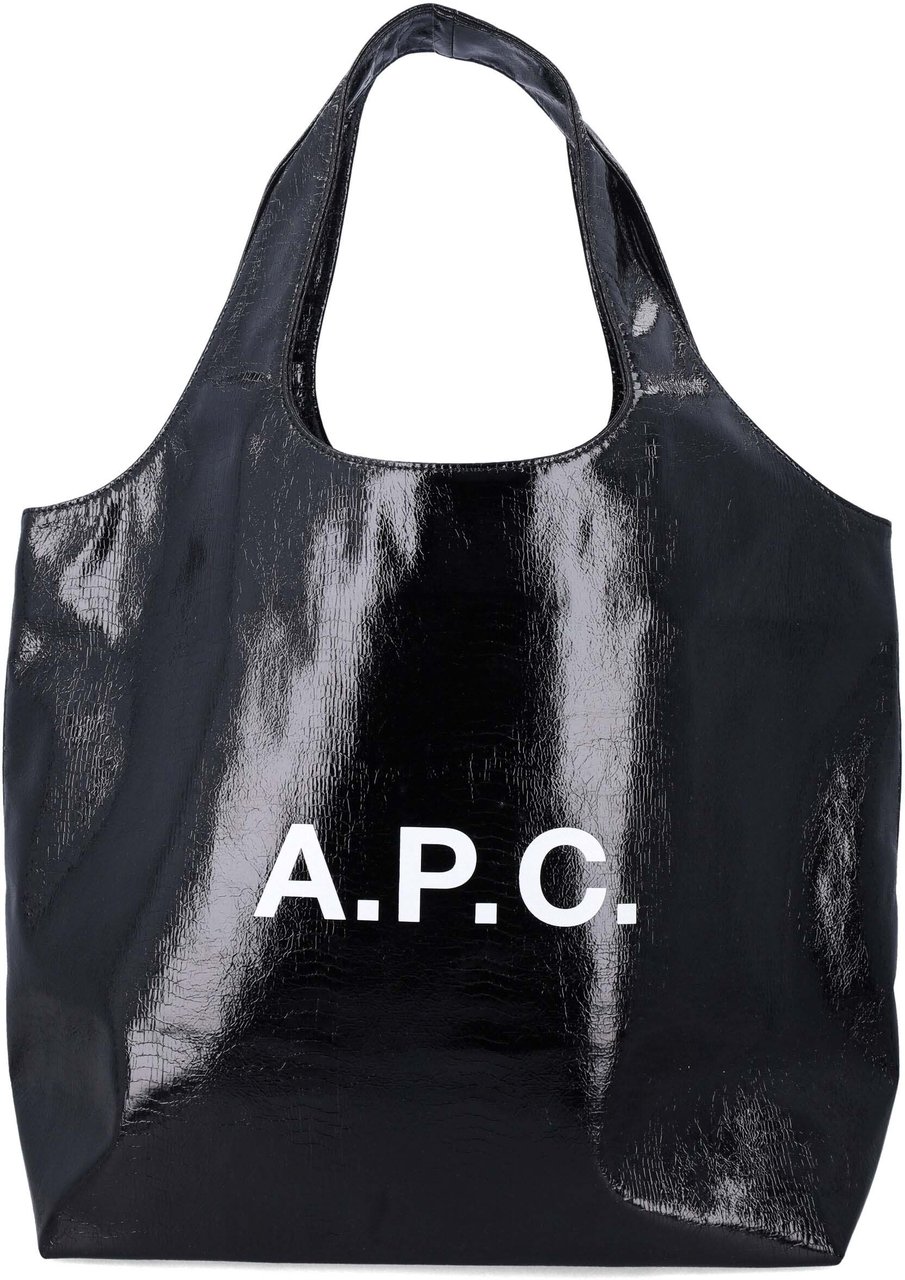 A.P.C. Tote Ninon Nero Zwart