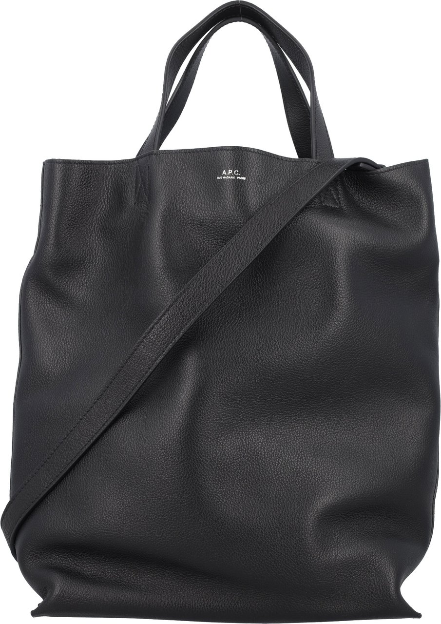 A.P.C. Cabas Maiko Medium Nero Zwart