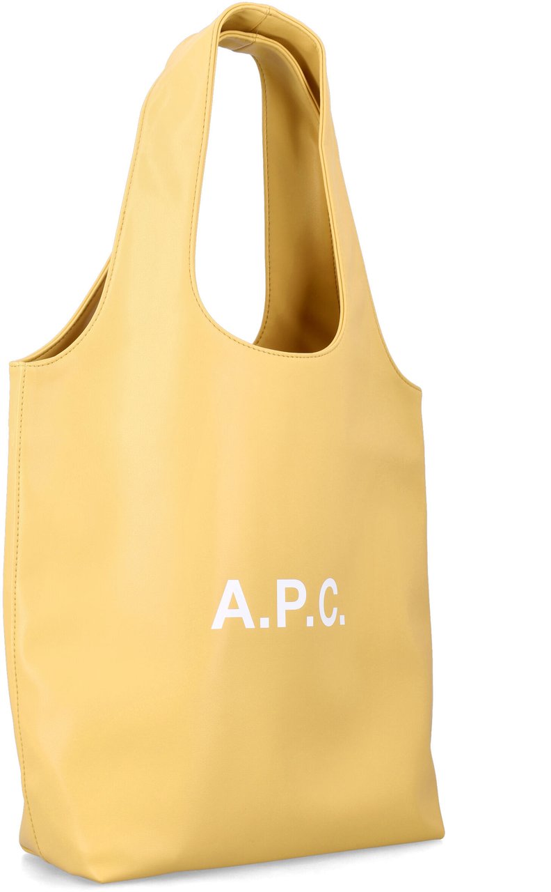 A.P.C. Tote Ninon Small Dark Butter Beige
