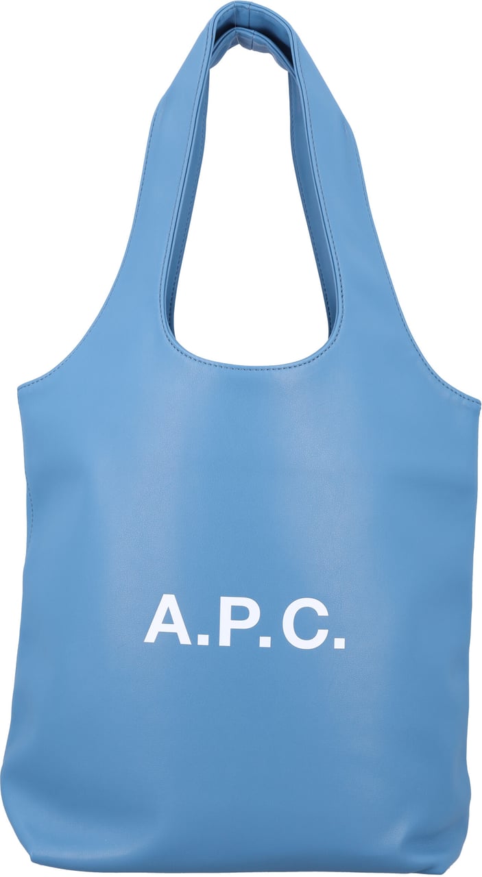 A.P.C. Tote Ninon Small Blue Blauw