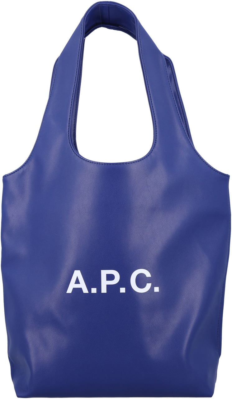 A.P.C. Tote Ninon Small Blu Blauw
