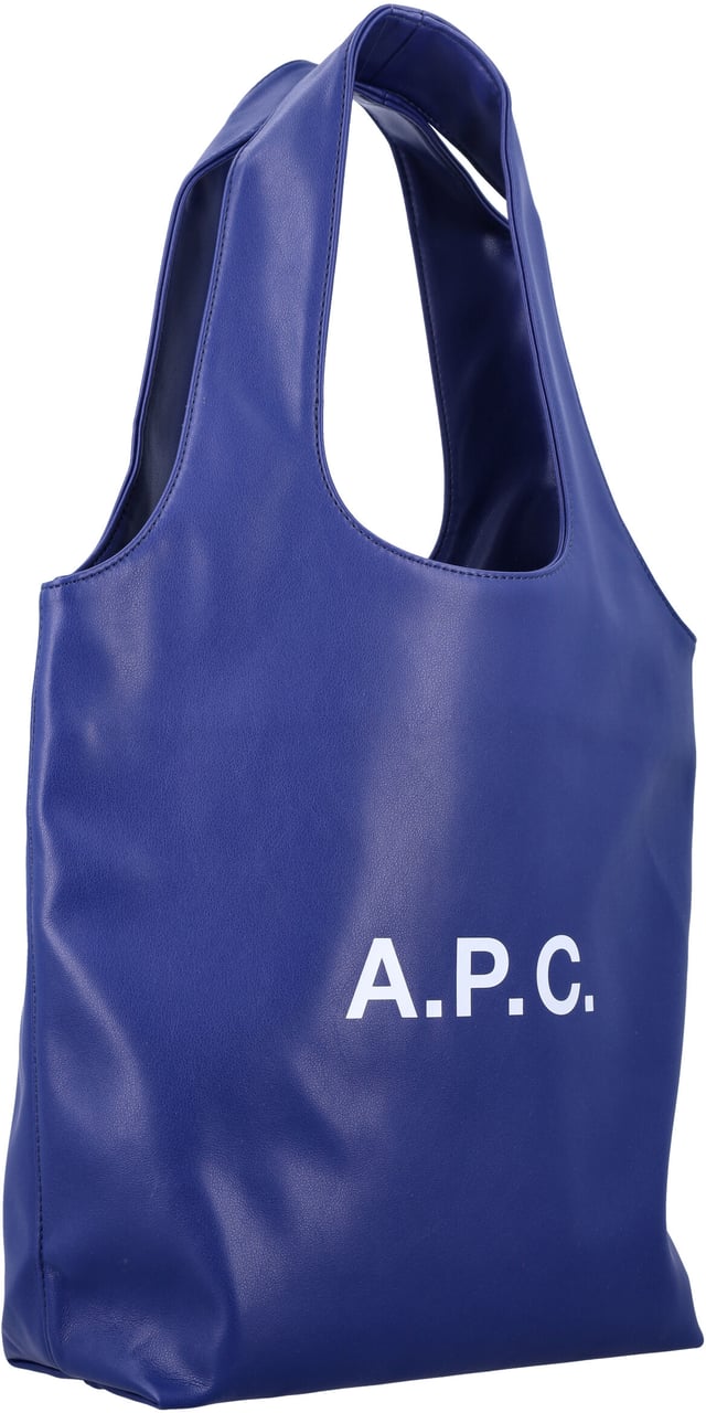 A.P.C. Tote Ninon Small Blu Blauw