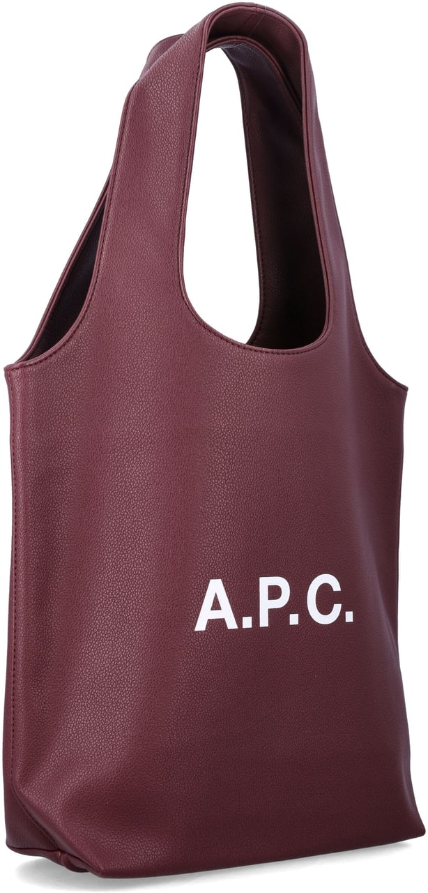 A.P.C. Tote Ninon Small Aubergine Paars
